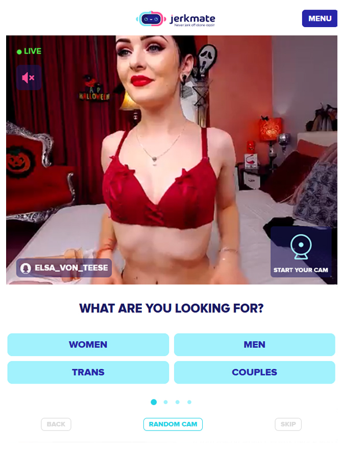 About live cam sex control